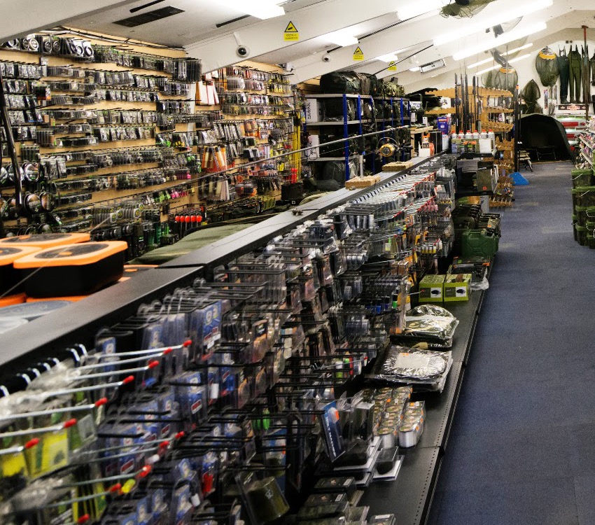 Terminal tackle wall